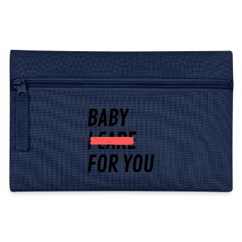 Baby I do not care for you - Pencil Case - light blue - Front