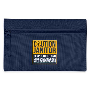 caretaker - Pencil Case - light blue - Front