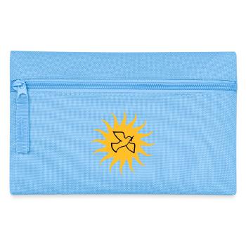 Dove of peace Sun - Pencil Case - light blue - Front