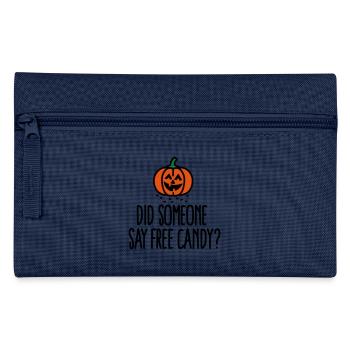 Did someone say free candy? Halloween - Pencil Case - light blue - Front