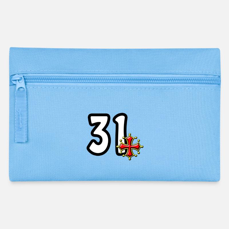 31 haute garonne - Trousse - bleu clair