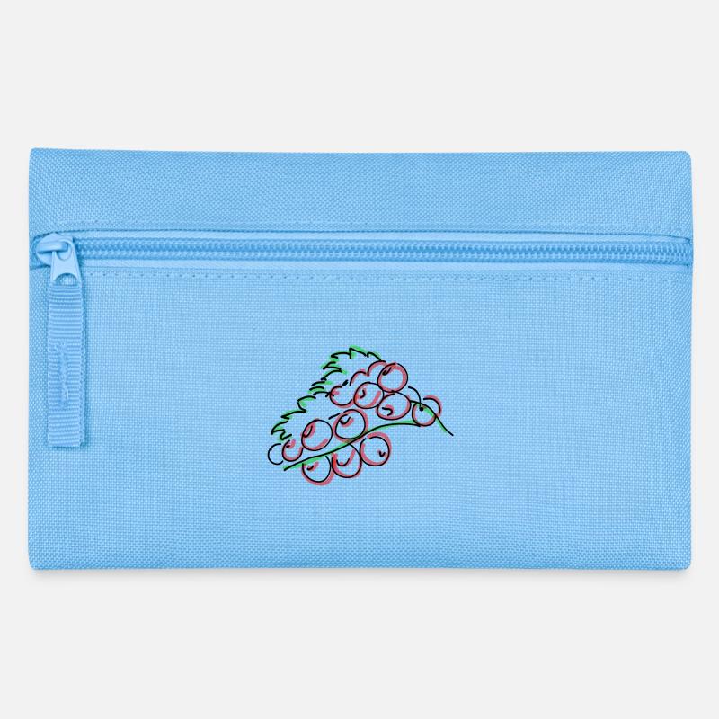 currants - Pencil Case - light blue