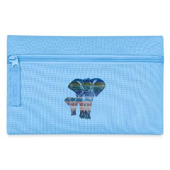 Colorful elephant family - Pencil Case - light blue - Front