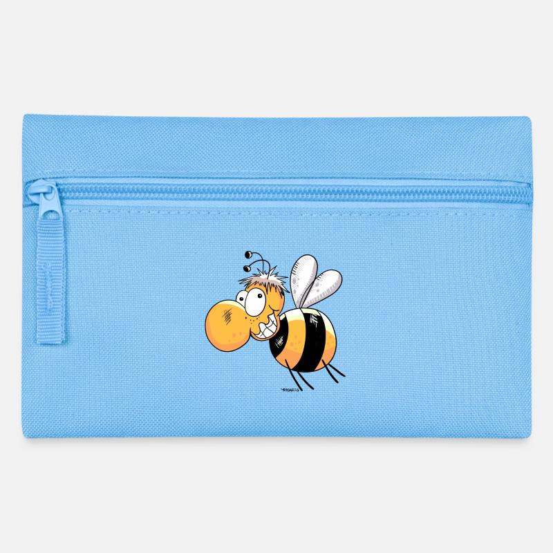 Mignon Abeille - Trousse - bleu clair