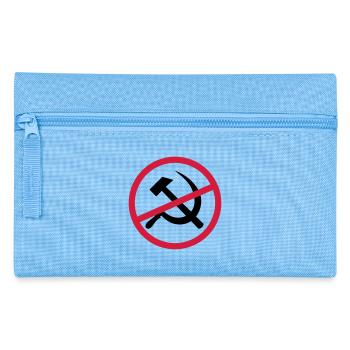 Signe du communisme interdit - Trousse - bleu clair - Devant