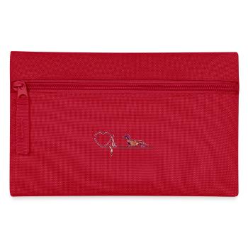 Ich liebe Dackel - Federtasche - Rot - Vorne