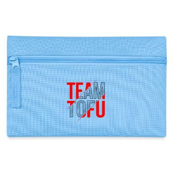 Team Tofu Design - Federtasche - Hellblau - Vorne