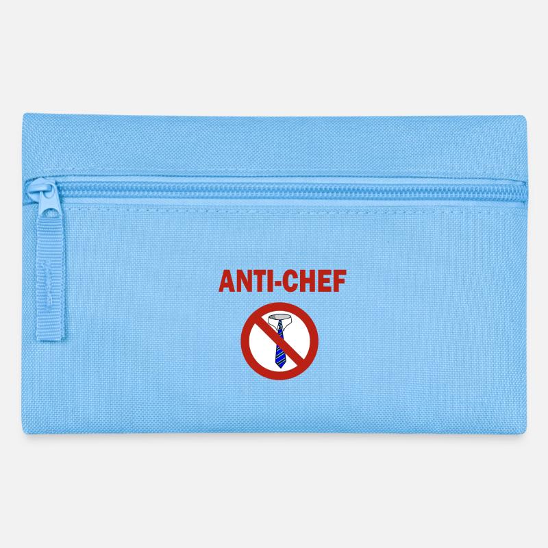 Anti-Häuptling - Federtasche - Hellblau