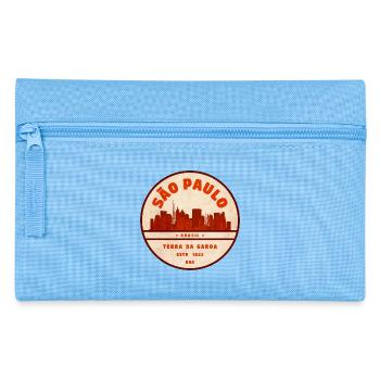 São Paulo Skyline 1822 - Pencil Case - light blue - Front