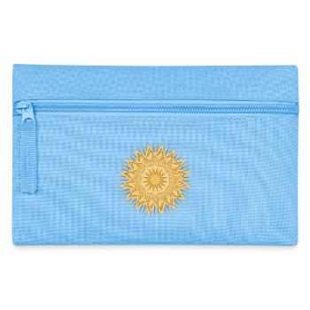 étoile qui brille de façon festive pour Noël - Trousse - bleu clair - Devant