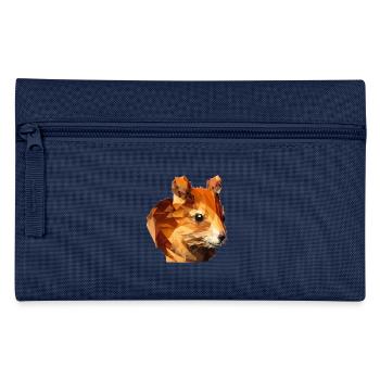 Écureuil polygonal - Trousse - bleu clair - Devant