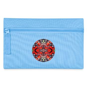 Nature Mandala Sous-marin Plume Étoile - Trousse - bleu clair - Devant