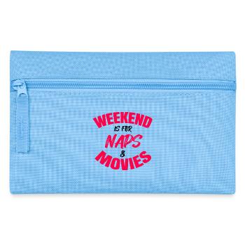 Movie Night Streaming Cineast Movies Statement - Pencil Case - light blue - Front