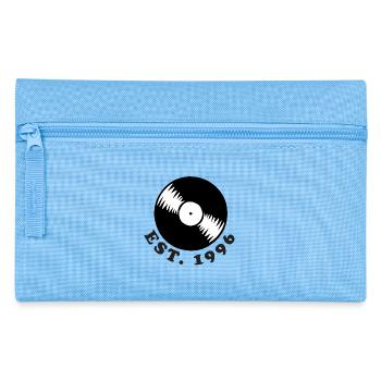 Vintage 1996 - Federtasche - Hellblau - Vorne