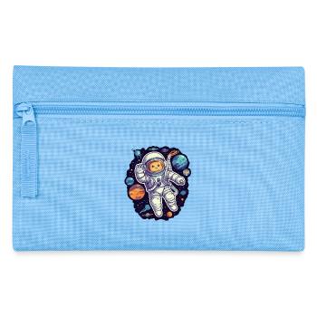 Cat Space Astronaut - Pencil Case - light blue - Front