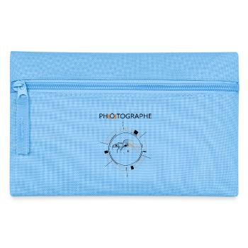 Photograph - Federtasche - Hellblau - Vorne
