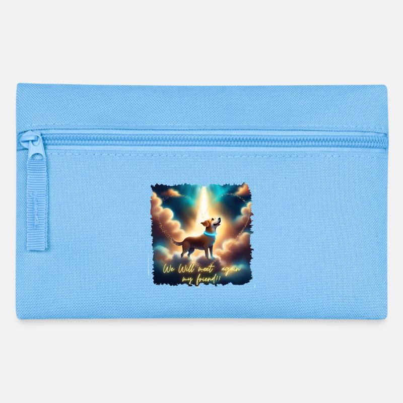 We will meet again!! - Pencil Case - light blue
