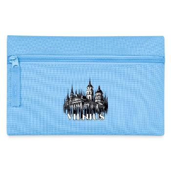 Vilnius Capital Lithuania Baltic Gift - Pencil Case - light blue - Front