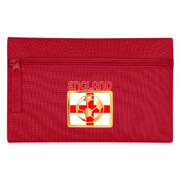 ENGLAND SPIELT FUSSBALL FUSSBALL - Federtasche - Rot - Vorne