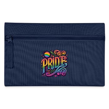 Célébrez l’amour et la diversité avec fierté, LGBTQ+ - Trousse - bleu clair - Devant