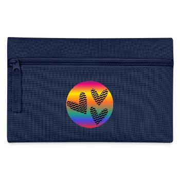HEART. THANK YOU. MISTRESS. MASTER. THANK YOU MISTRESS. - Pencil Case - light blue - Front