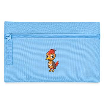 Pic Mignon Mascotte Personnage De Dessin Animé Kawaii - Trousse - bleu clair - Devant