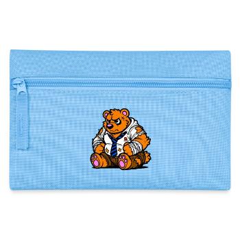 Ours de bureau - Trousse - bleu clair - Devant