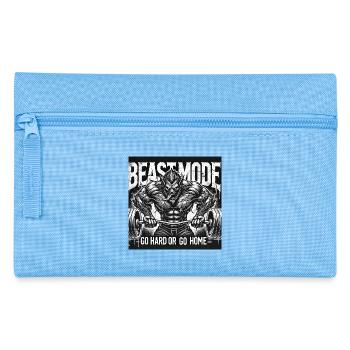 Mode logo - Trousse - bleu clair - Devant