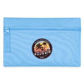 Holguín Cuba – Retro Beach Vibes - Pencil Case - light blue - Front