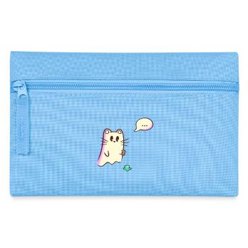 Ghost Cat laisse tomber de la glace - Oups - Trousse - bleu clair - Devant
