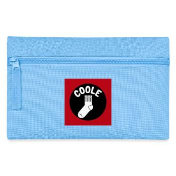 Cool sock socks and funny saying - Pencil Case - light blue - Front
