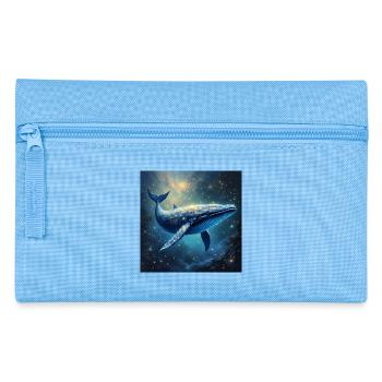 Animal Totem Baleine Galactique - Trousse - bleu clair - Devant