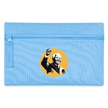 Nelson Mandela | Inspirational - Pencil Case - light blue - Front