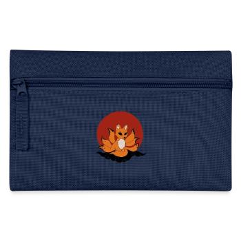 Kitsune - Federtasche - Hellblau - Vorne