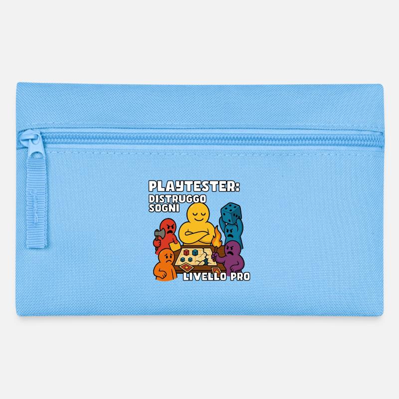 Playtester: Dream Smasher - Pencil Case - light blue