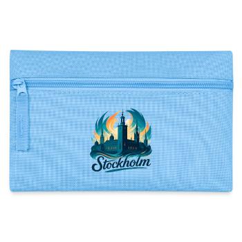 Stockholm la plus belle capitale Suède Cadeau - Trousse - bleu clair - Devant