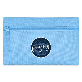 FORAGING MUSHROOM COTTAGECORE - Pencil Case - light blue - Front