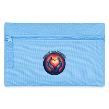 Einheit des Herzens und Gelassenheit - Federtasche - Hellblau - Vorne