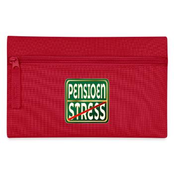 STRESSARBEIT IM RUHESTAND - Federtasche - Rot - Vorne
