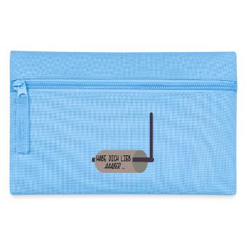 DOCUMENT SUR LES RELATIONS - Trousse - bleu clair - Devant