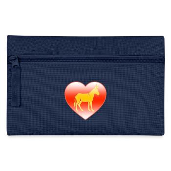 Esel - Federtasche - Hellblau - Vorne