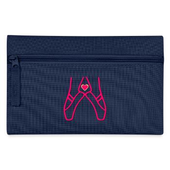 Spitzenschuhe Ballett Tanzen - Federtasche - Hellblau - Vorne