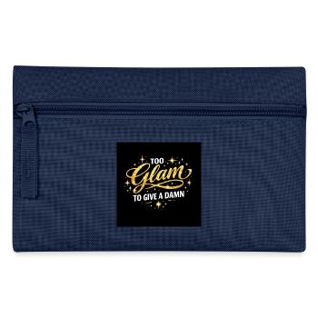 Too Glam To Give A Damn - Pencil Case - light blue - Front