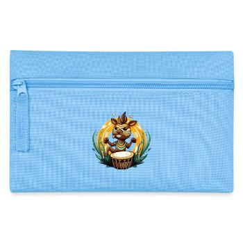 Héros Tambour Poulain tribal - Trousse - bleu clair - Devant