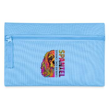 Cavalier King Charles Spaniel - Trousse - bleu clair - Devant