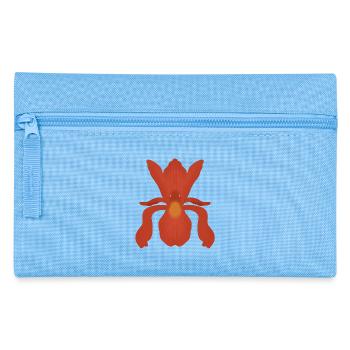 Crimson Iris Flame - Pencil Case - light blue - Front