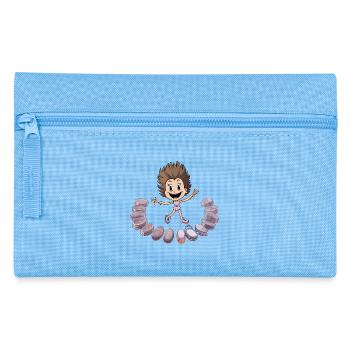 Macaron Dancing Girl - Pencil Case - light blue - Front