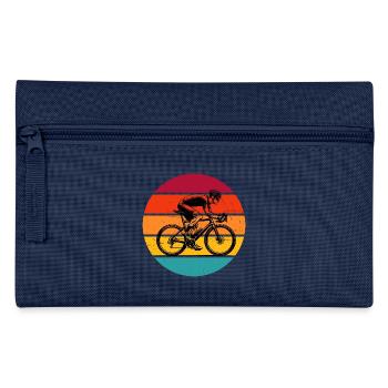 Compact road bike design for road bike - Pencil Case - light blue - Front