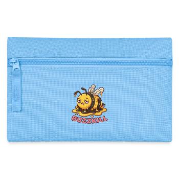 Ne soyez pas un rabat-joie - Design drôle d’abeille - Trousse - bleu clair - Devant