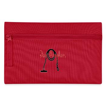 Der Angler Magnetfischen Schatzsuche  Hobby - Federtasche - Rot - Vorne